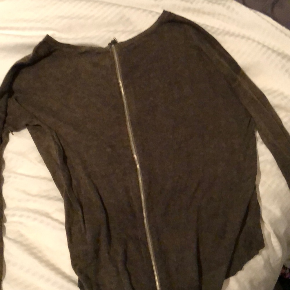 Olive green sweater
